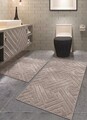 Set covorase de baie, L'essentiel Maison, Ojin, Bej