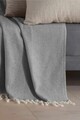 Cuvertura de pat, L'essentiel Maison, 2M, Bumbac, Antracit