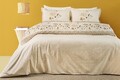 Lenjerie de pat dubla, L'essentiel Maison, Taren, Crem