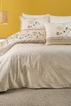 Lenjerie de pat dubla, L'essentiel Maison, Taren, Crem
