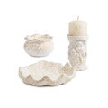 Set de lumanari, Ers1238 HC, BETON, Auriu