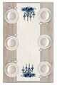 Traversa de masa, Artrunchrst-137, 40x135 cm, Poliester, Multicolor