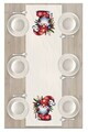 Traversa de masa, Artrunchrst-14, 40x135 cm, Poliester, Multicolor