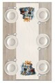 Traversa de masa, Artrunchrst-159, 40x135 cm, Poliester, Multicolor