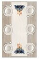 Traversa de masa, Artrunchrst-160, 40x135 cm, Poliester, Multicolor