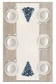 Traversa de masa, Artrunchrst-19, 40x135 cm, Poliester, Multicolor