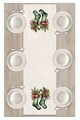 Traversa de masa, Artrunchrst-333, 40x135 cm, Poliester, Multicolor