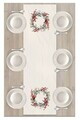 Traversa de masa, Artrunchrst-341, 40x135 cm, Poliester, Multicolor