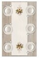 Traversa de masa, Artrunchrst-375, 40x135 cm, Poliester, Multicolor