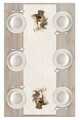 Traversa de masa, Artrunchrst-376, 40x135 cm, Poliester, Multicolor