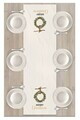 Traversa de masa, Artrunchrst-435, 40x135 cm, Poliester, Multicolor
