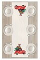 Traversa de masa, Artrunchrst-449, 40x135 cm, Poliester, Multicolor