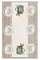 Traversa de masa, Artrunchrst-456, 40x135 cm, Poliester, Multicolor