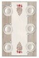 Traversa de masa, Artrunchrst-469, 40x135 cm, Poliester, Multicolor