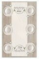 Traversa de masa, Artrunchrst-472, 40x135 cm, Poliester, Multicolor