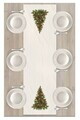 Traversa de masa, Artrunchrst-496, 40x135 cm, Poliester, Multicolor
