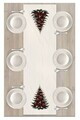 Traversa de masa, Artrunchrst-500, 40x135 cm, Poliester, Multicolor