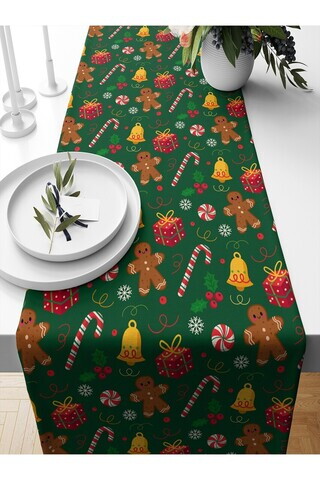 Traversa de masa, Artrunchrst-719, 40x135 cm, Poliester, Multicolor