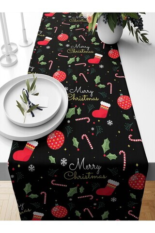 Traversa de masa, Artrunchrst-734, 40x135 cm, Poliester, Multicolor