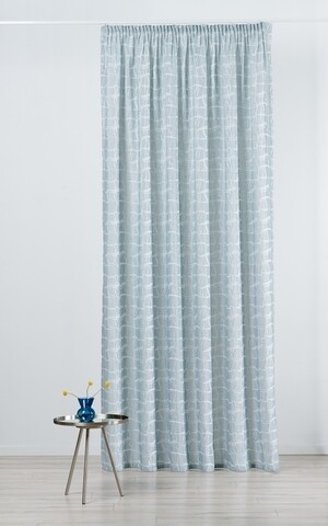 Draperie Mendola Interior, Parade, 140x260 cm, poliester, turcoaz