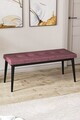 Banca, Hanah Home, Pera Bench, Roz Pădure / Negru