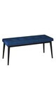 Banca, Hanah Home, Pera Bench, Bleumarin / Negru