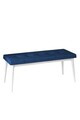 Banca, Hanah Home, Pera Bench, Bleumarin / Alb