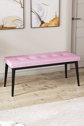 Banca, Hanah Home, Pera Bench, Roz/Negru