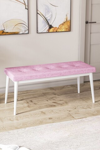 Banca, Hanah Home, Pera Bench, Roz/Alb