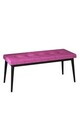 Banca, Hanah Home, Pera Bench, Mov/Negru