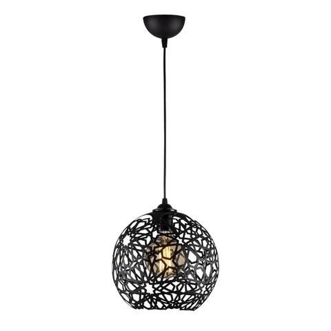 Lustra Seljuk, Maison in Design, Ø25 cm, 1 x E27, 100W, negru