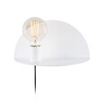 Aplica de perete cu raft Shelfie, Maison in Design, 30 cm, 1 x E27, 100W, alb