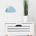 Aplica de perete cu raft Shelfie, Maison in Design, 50 cm, 1 x E27, 100W, albastru