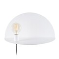 Aplica de perete cu raft Shelfie, Maison in Design, 50 cm, 1 x E27, 100W, alb