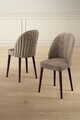 Set scaune 6 piese, Hanah Home, Mara, Cappuccino/Maro