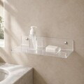 Raft de perete acrilic, Hanah Home, Vivid, 30x10x4 cm, Transparent