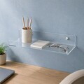 Raft de perete acrilic, Hanah Home, Vivid, 30x10x4 cm, Transparent