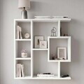 Corp biblioteca, Hanah Home, Yegane, 70.9x74.5x19.7 cm, Alb