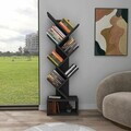 Corp biblioteca, Hanah Home, Erine, 40x140x21.6 cm, Antracit