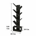 Corp biblioteca, Hanah Home, Erine, 40x140x21.6 cm, Antracit
