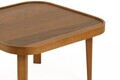 Masuta de cafea, Hanah Home, Hera 60, 60x35x60 cm, LEMN MASIV DE FAG, Maro
