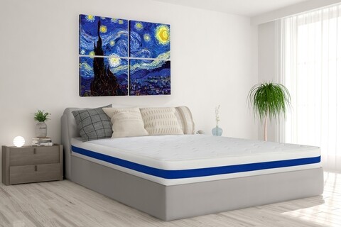 Saltea Silver Care Memory Pocket 7 Zone 120x200 cm, H 25 cm