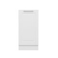 Dulap pentru bucatarie, Hanah Home, Minar, 40x87x58 cm, Alb