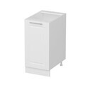 Dulap pentru bucatarie, Hanah Home, Minar, 40x87x58 cm, Alb