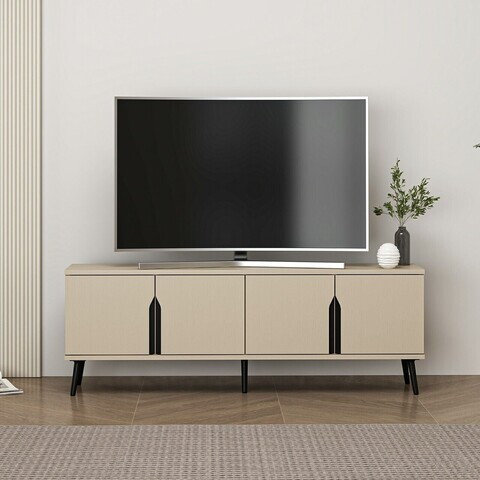 Comoda TV, Hanah Home, Clera, 140x50x30 cm, Beirut / Bej