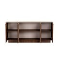Consola, Nordure, Varen, 180x82x45 cm, Travertin / Nuc Milano