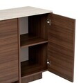 Consola, Nordure, Varen, 180x82x45 cm, Travertin / Nuc Milano