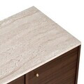 Consola, Nordure, Varen, 180x82x45 cm, Travertin / Nuc Milano