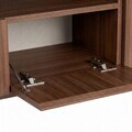 Comoda TV, Nordure, Rivoli, 160x50x35 cm, PAL, Nuc Milano / Negru