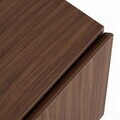 Comoda TV, Nordure, Rivoli, 160x50x35 cm, PAL, Nuc Milano / Negru